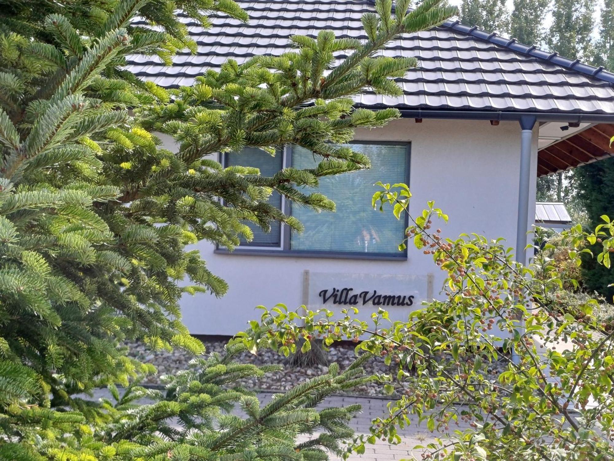 Villa Vamus Vendeg- Es Rendezvenyhaz Vamosszabadi Bagian luar foto