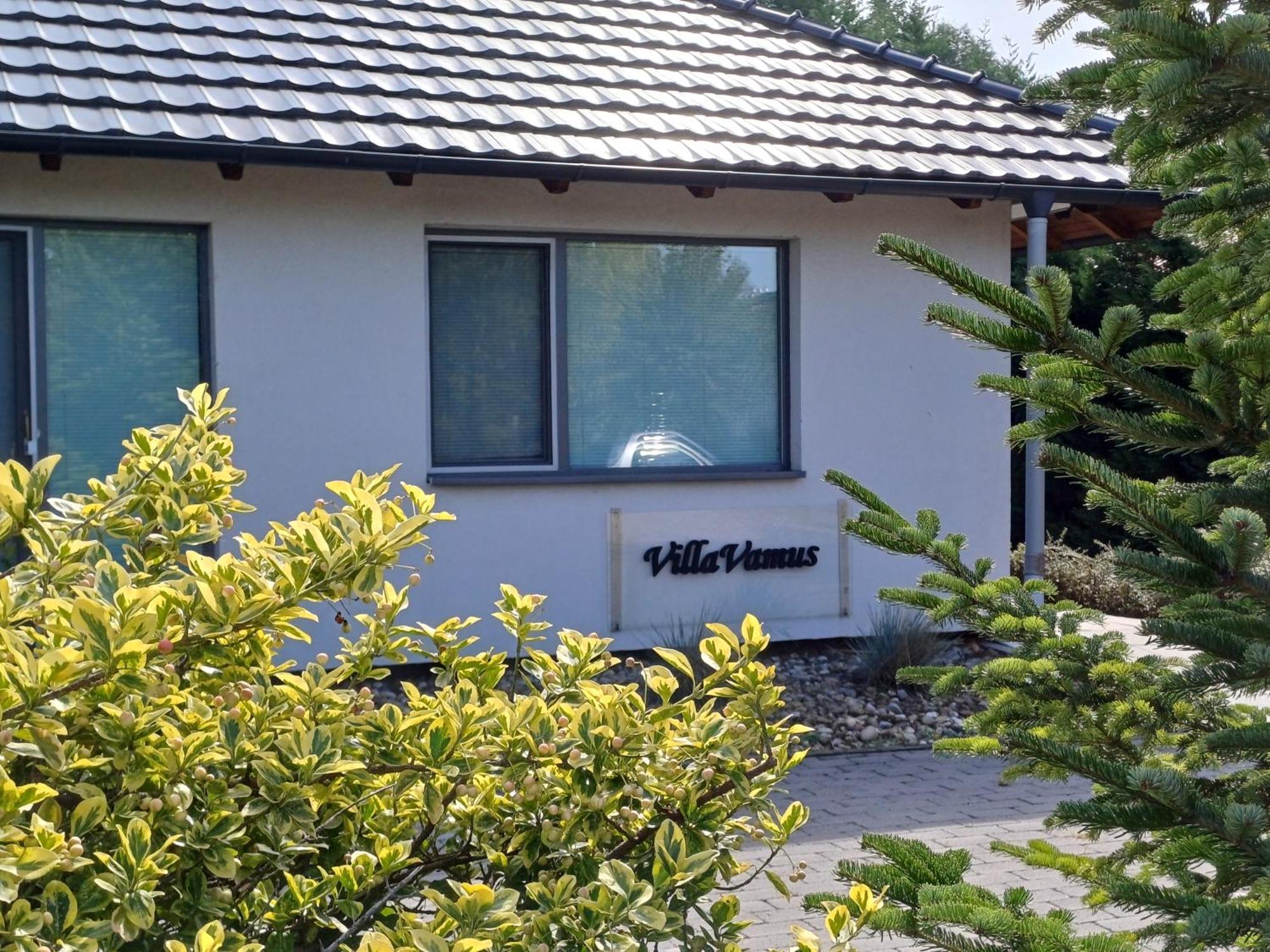 Villa Vamus Vendeg- Es Rendezvenyhaz Vamosszabadi Bagian luar foto
